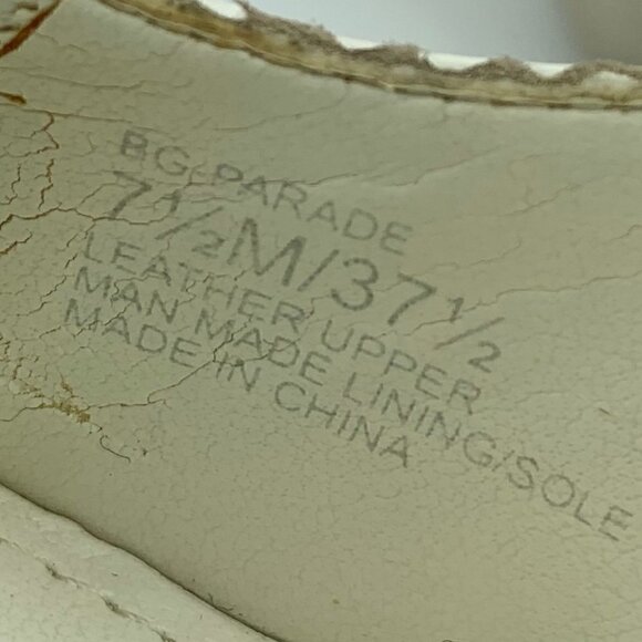 Bcbgeneration heels 7.5 37.5 parade white leather - Picture 10 of 11